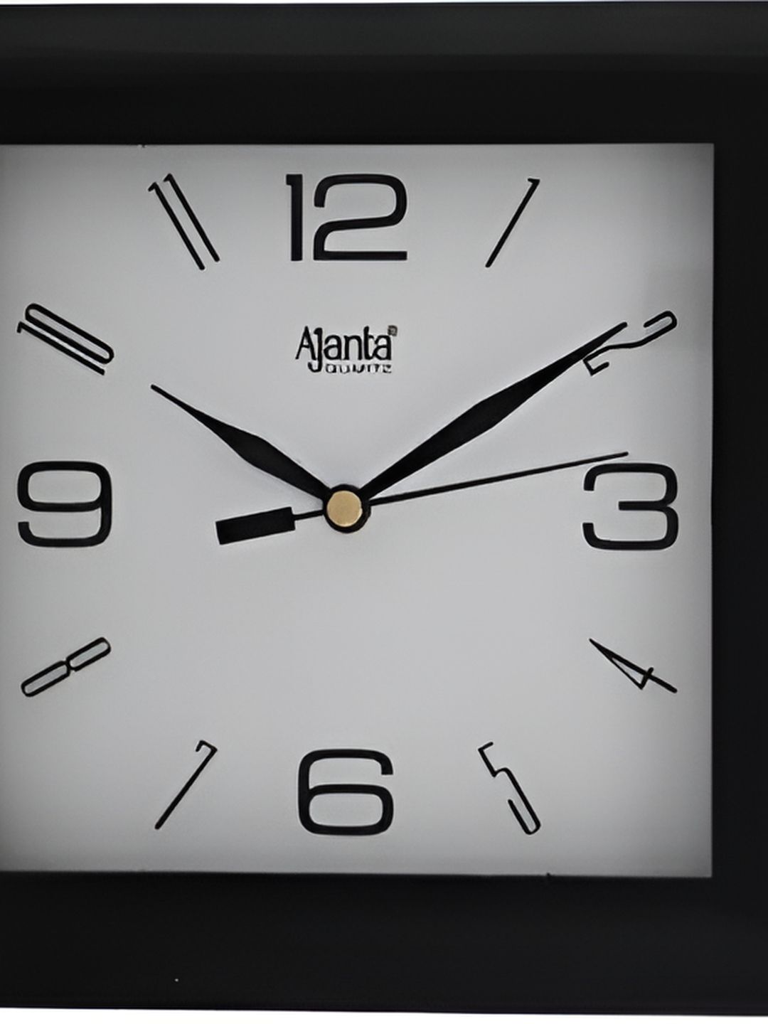 Ajanta Black Traditional Square Wall Clock-picture-50