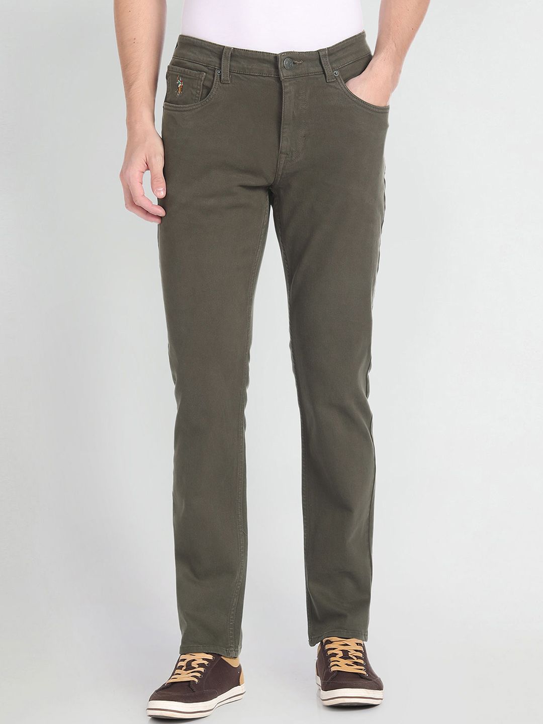 U.S. Polo Assn. Denim Co. Men Tapered Fit Clean Look Jeans-picture-35