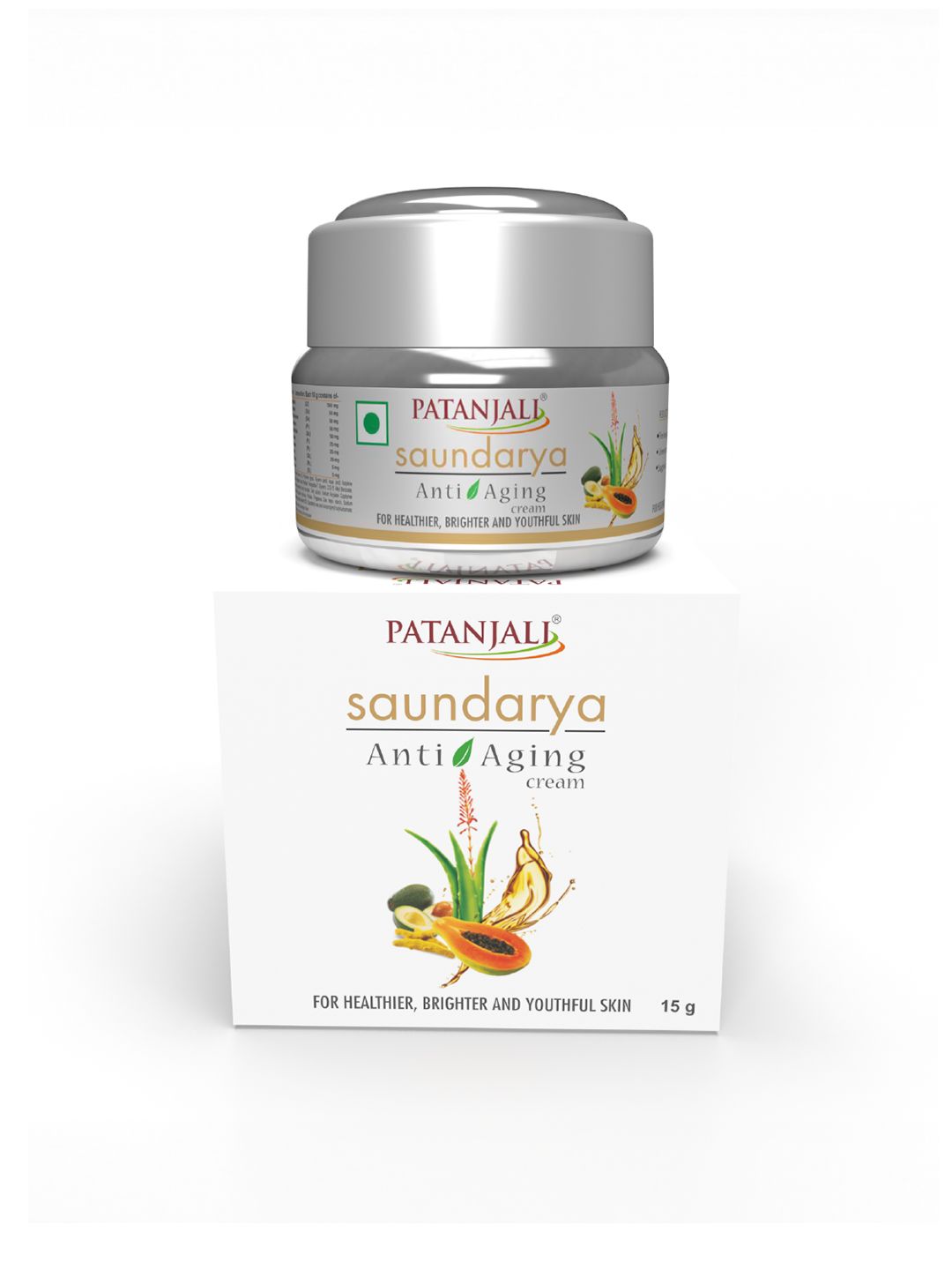 Patanjali Saundarya Anti Aging Cream for Wrinkles & Fine Lines - 15 g-image-20