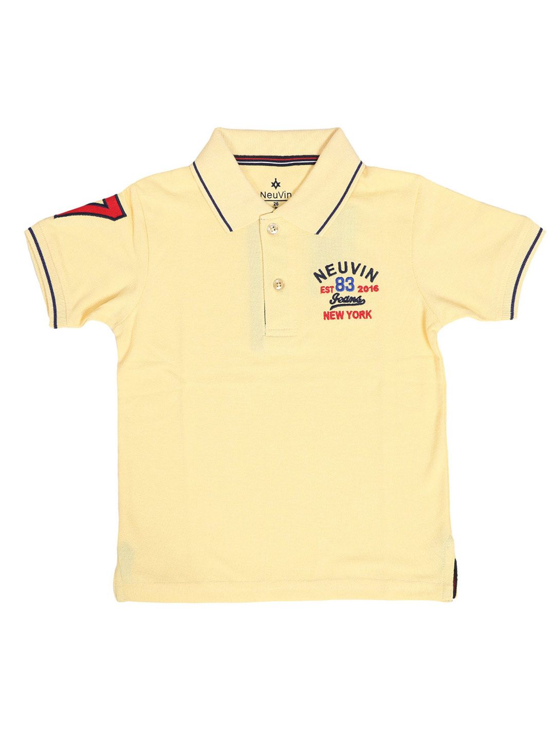 BAESD Boys Brand Logo Printed Polo Collar Cotton T-shirt-picture-17