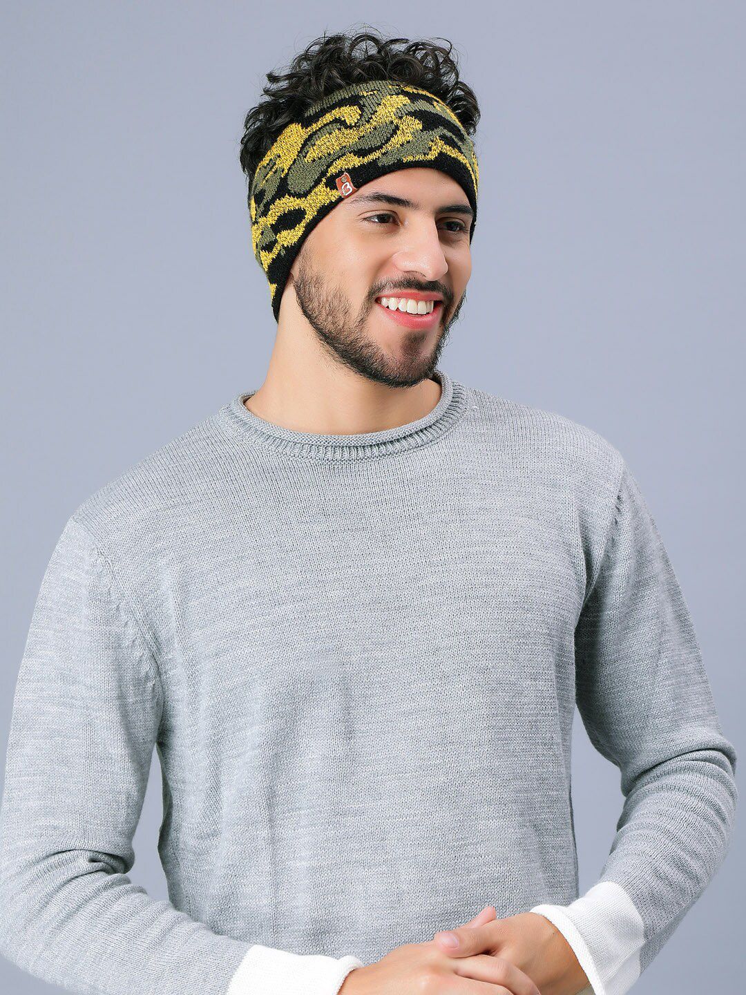 Bharatasya Pattern Earwarmer Headband-picture-10