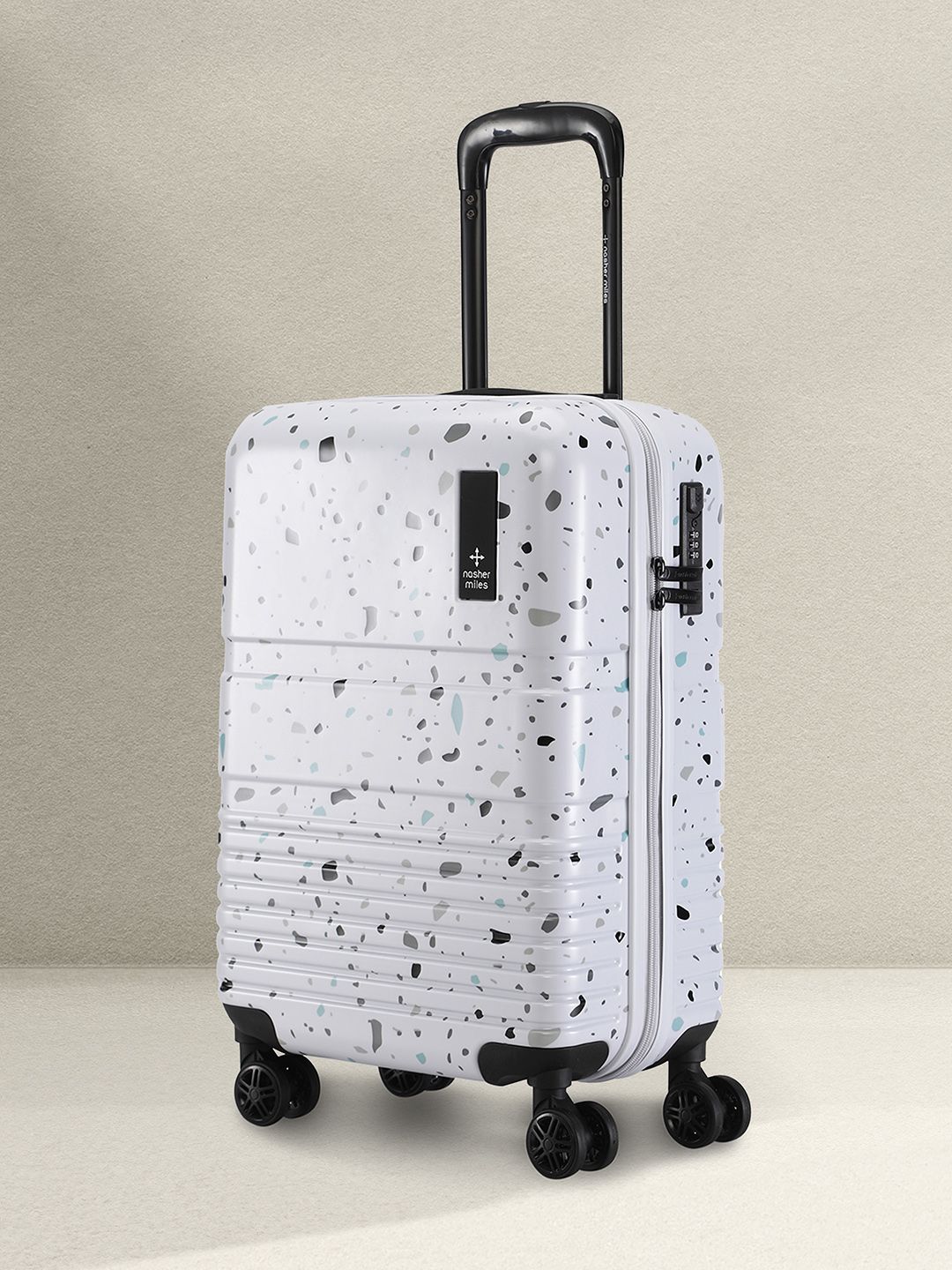 Nasher Miles Printed Hard-sided Cabin Trolley Bag-picture-21