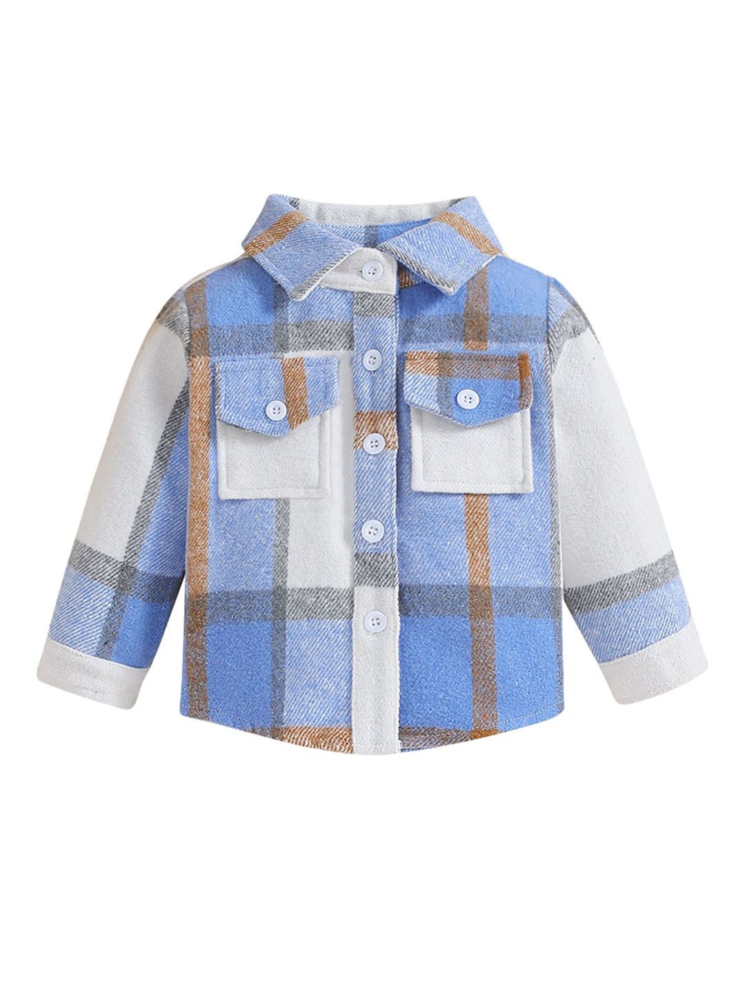 StyleCast Boys Blue Checked Tailored Jacket-picture-31