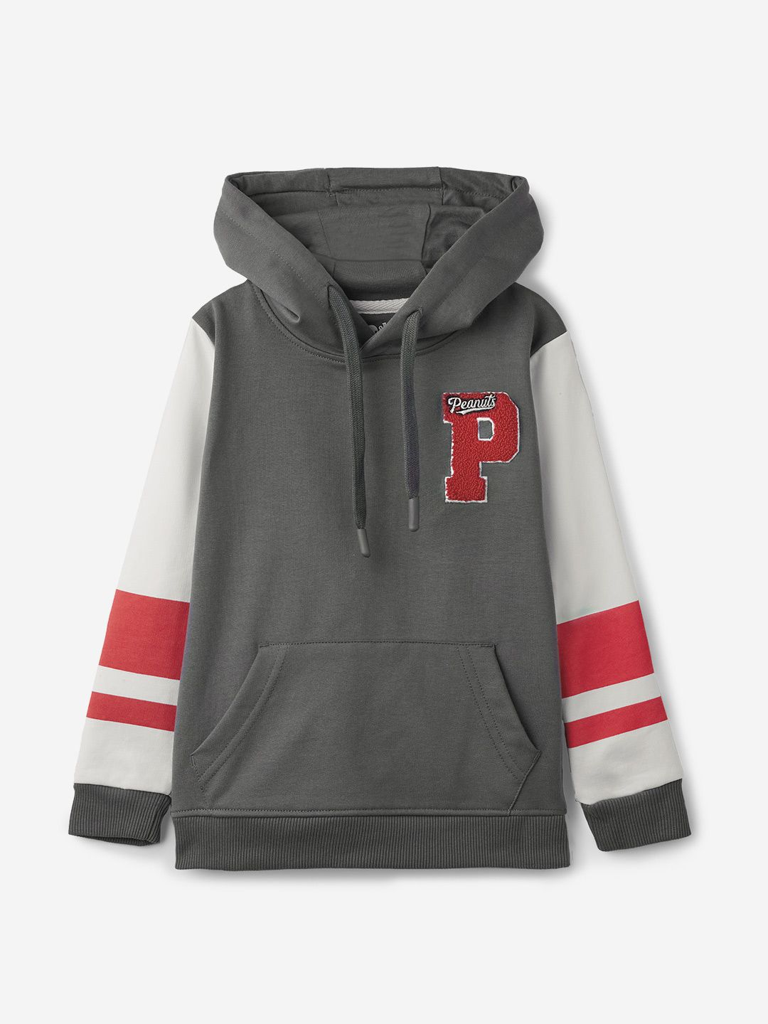 The Souled Store Boys Typography Printed Pure Cotton Hooded Sweatshirt-picture-24