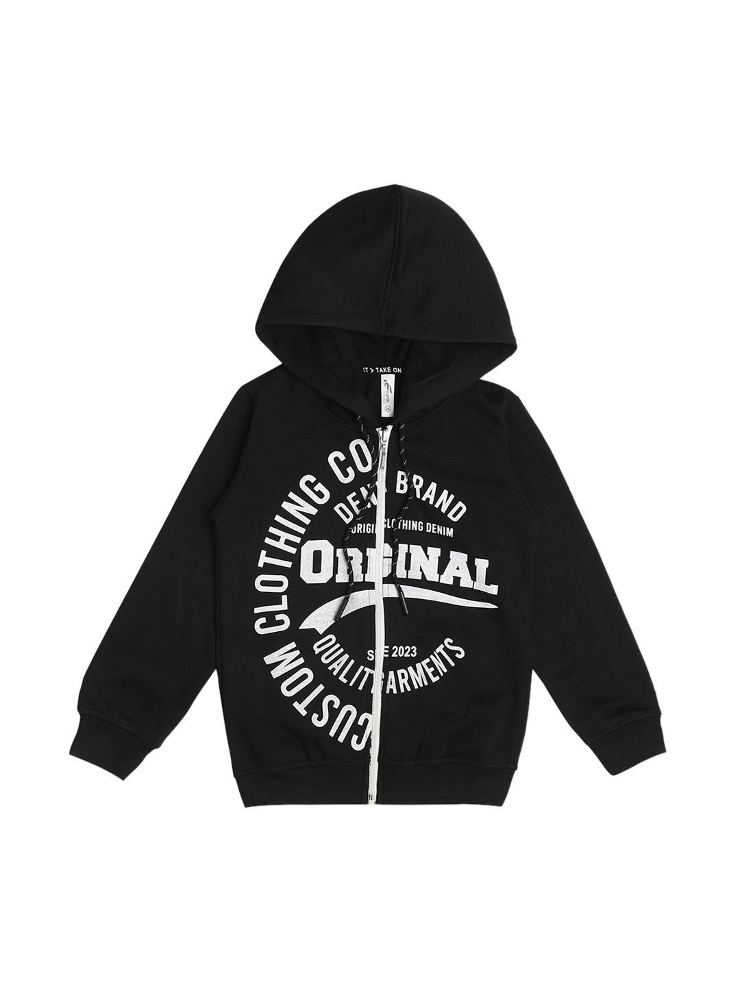 earth conscious Boys Hooded Fleece Pullover Sweatshirt-picture-32