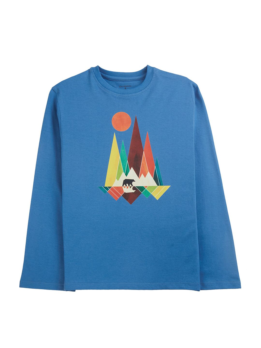 My Milestones Boys Graphic Printed Cotton T-shirt-picture-36