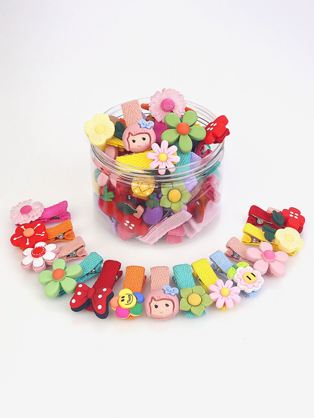 Shining Diva Fashion Girls Set Of 26 Tic Tac Hair Clip