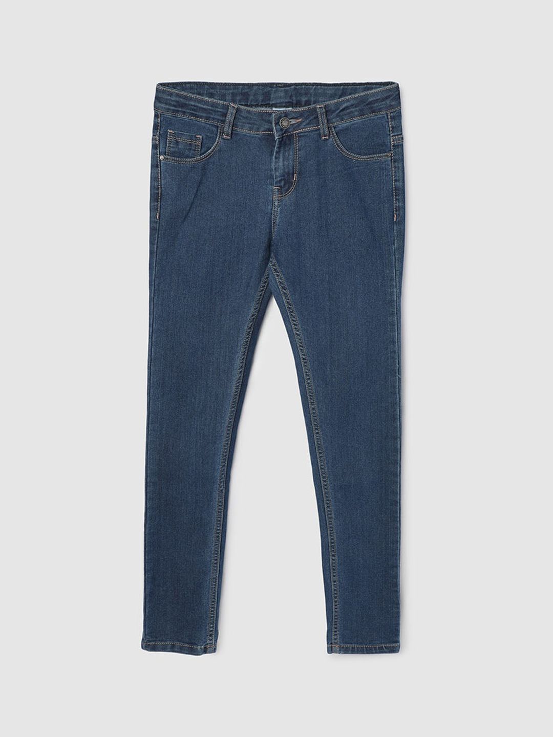 max Boys Mid-Rise Light Fade Clean Look Stretchable Jeans-picture-49