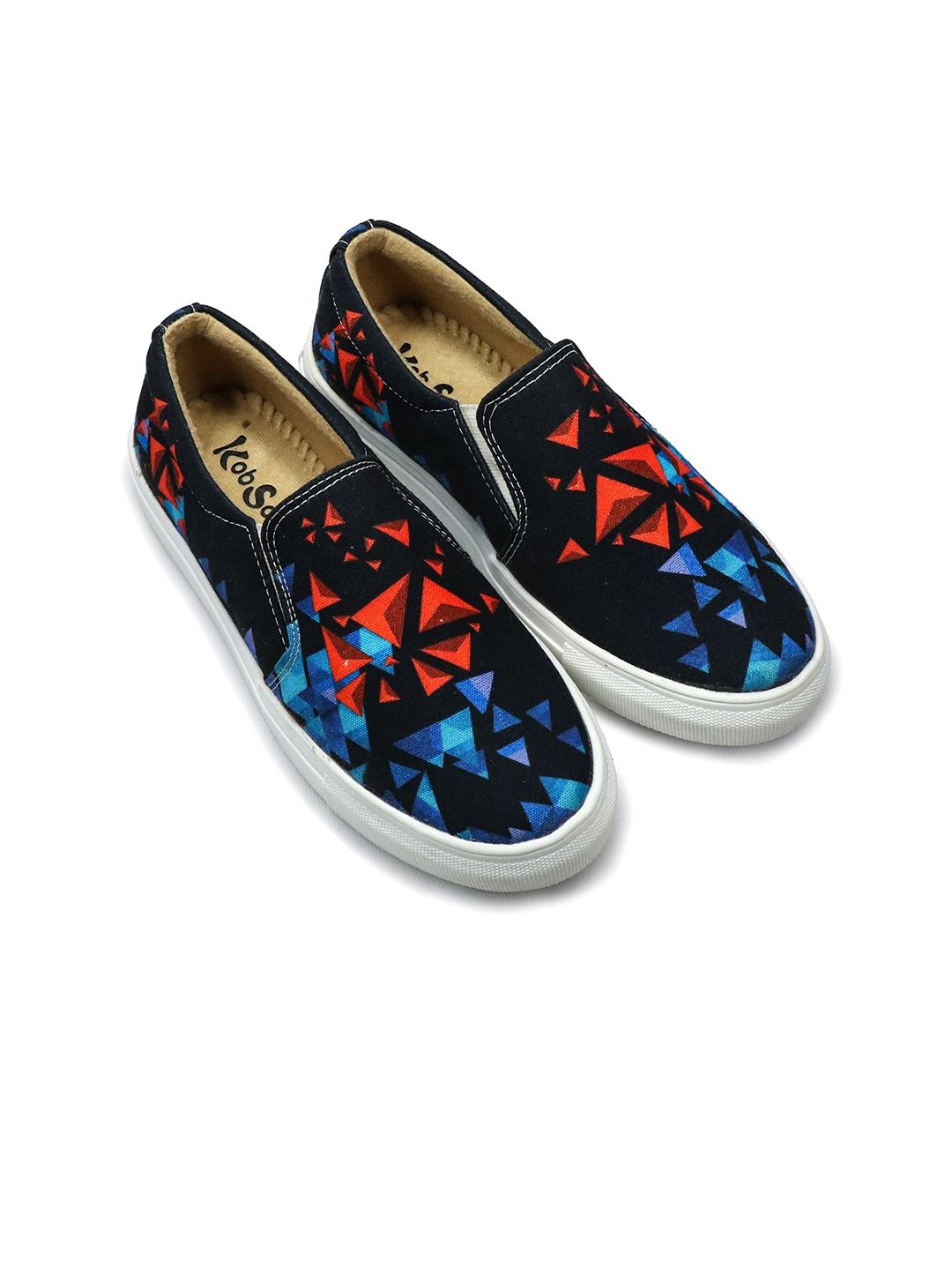 KobSook Women Printed Lightweight Canvas Slip-On Sneakers-picture-38