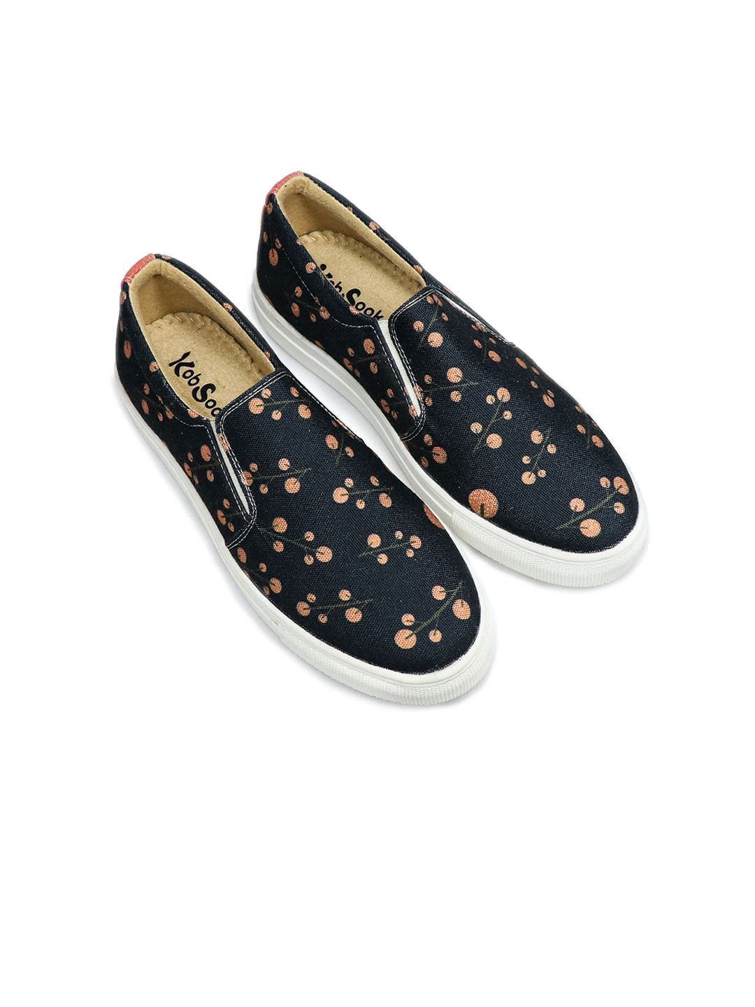 KobSook Women Printed Lightweight Canvas Slip-On Sneakers-picture-42