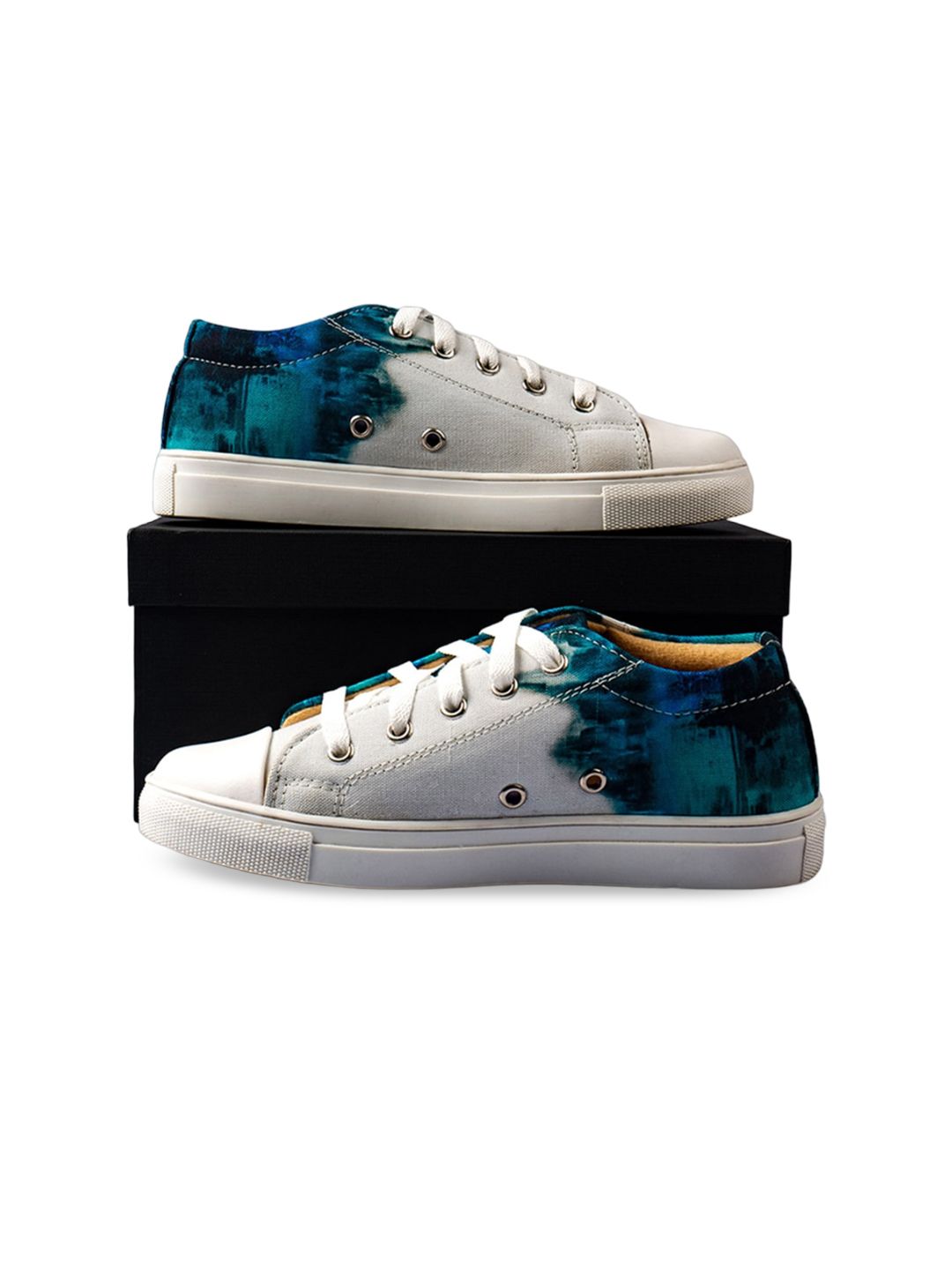 KobSook Women Printed Sweat Absorption Lightweight Abrasion Slip Resistant Canvas Sneakers-picture-40