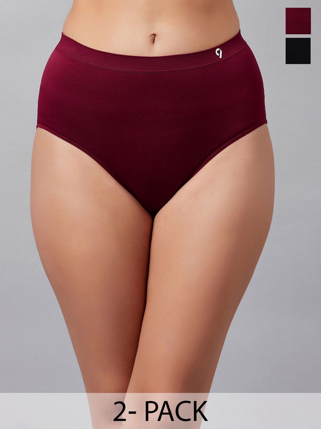 C9 AIRWEAR Women Pack Of 2 Logo Detail Seamless Hipster Briefs-picture-25