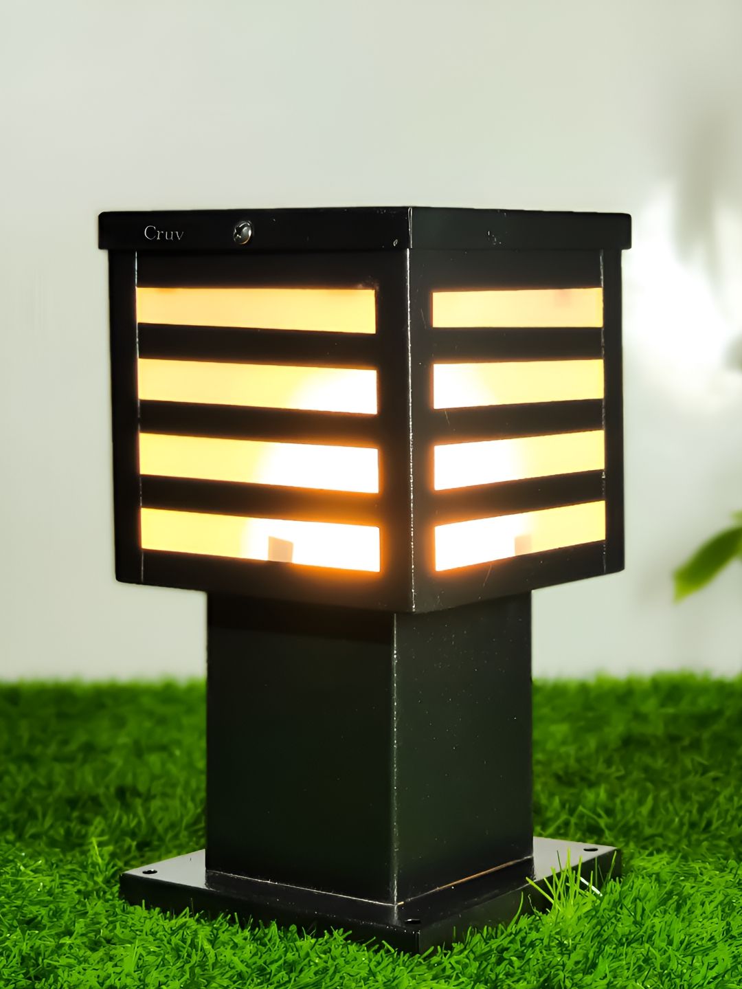 Cruv Black Square Metal Outdoor Lamps-picture-26