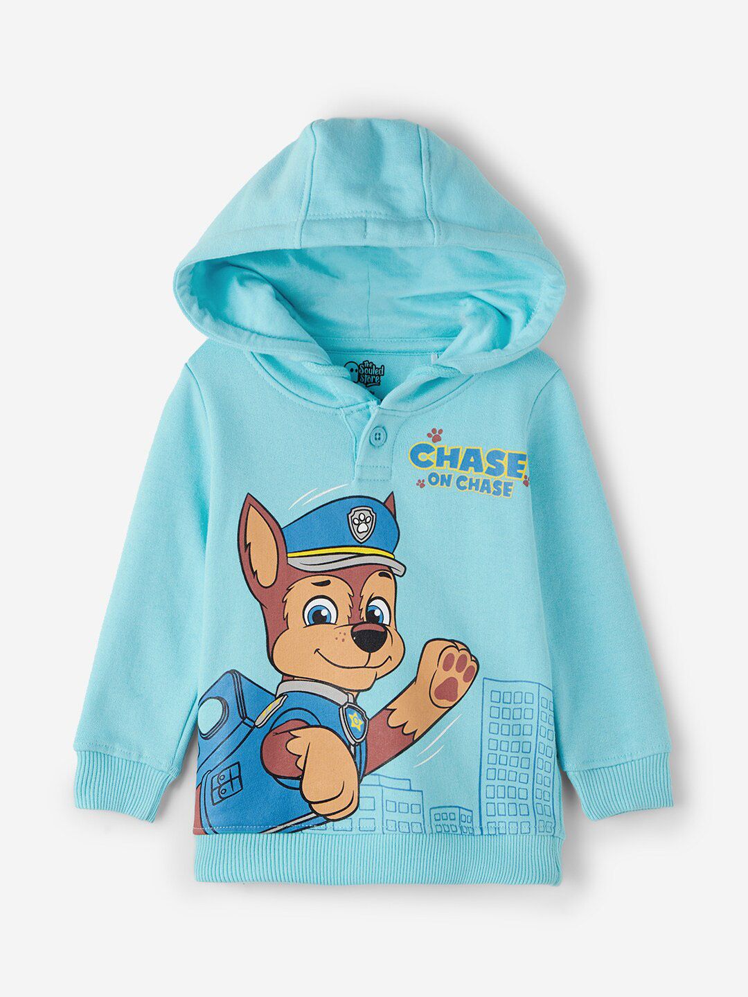 The Souled Store Boys Graphic Printed Hooded Pure Cotton Sweatshirt-picture-33