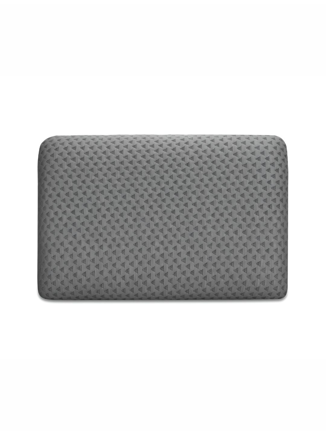 Dormyo White Memory Foam Filled Faux Velvet Breathable Sleep Pillow-picture-10