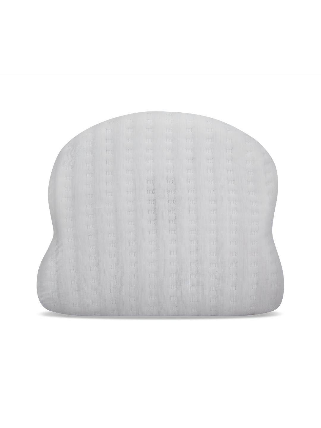 Dormyo White Memory Foam Filled Faux Velvet Breathable Sleep Pillow-picture-51
