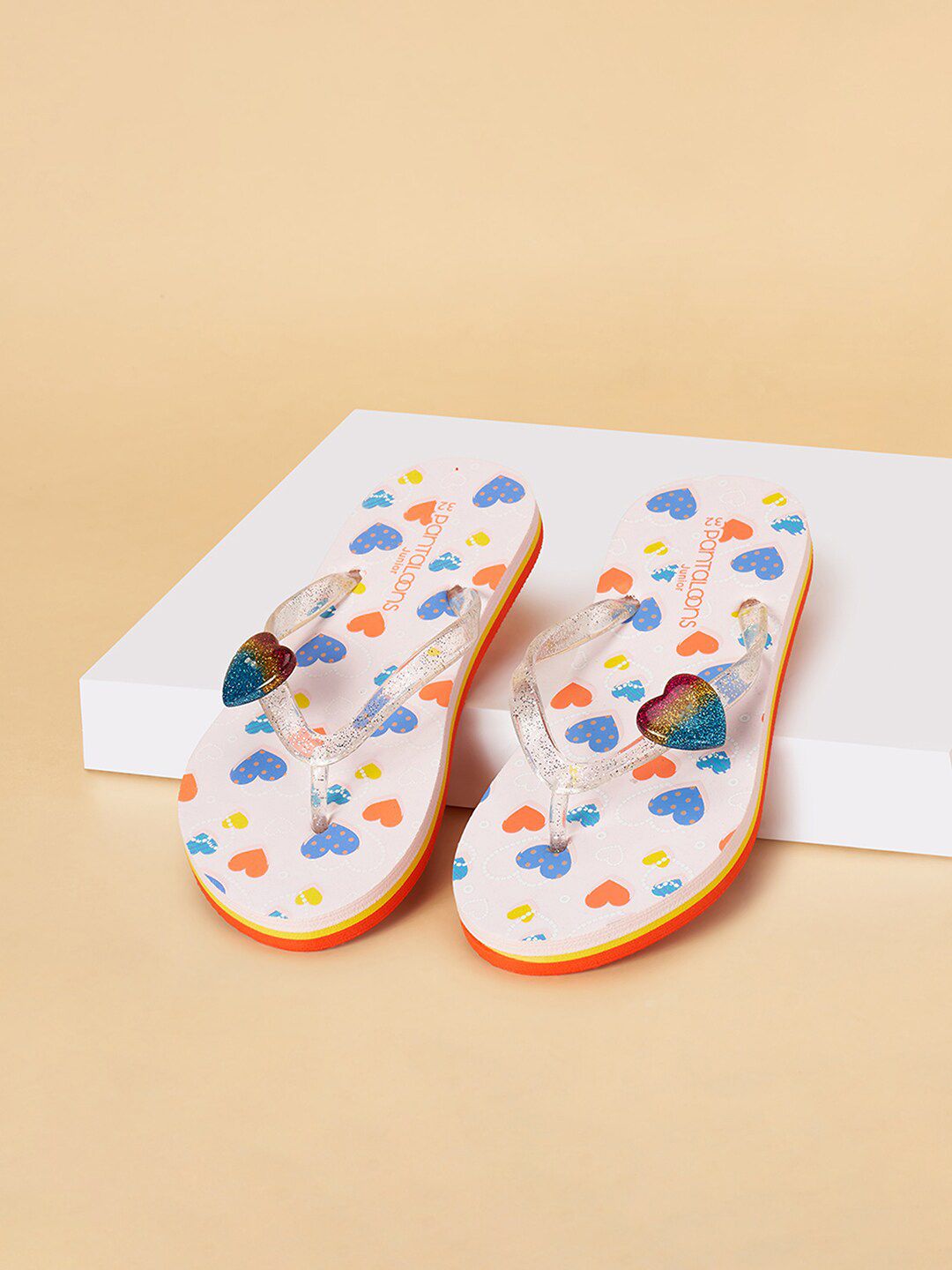 Pantaloons Junior Girls Printed Thong Flip-Flops-picture-20