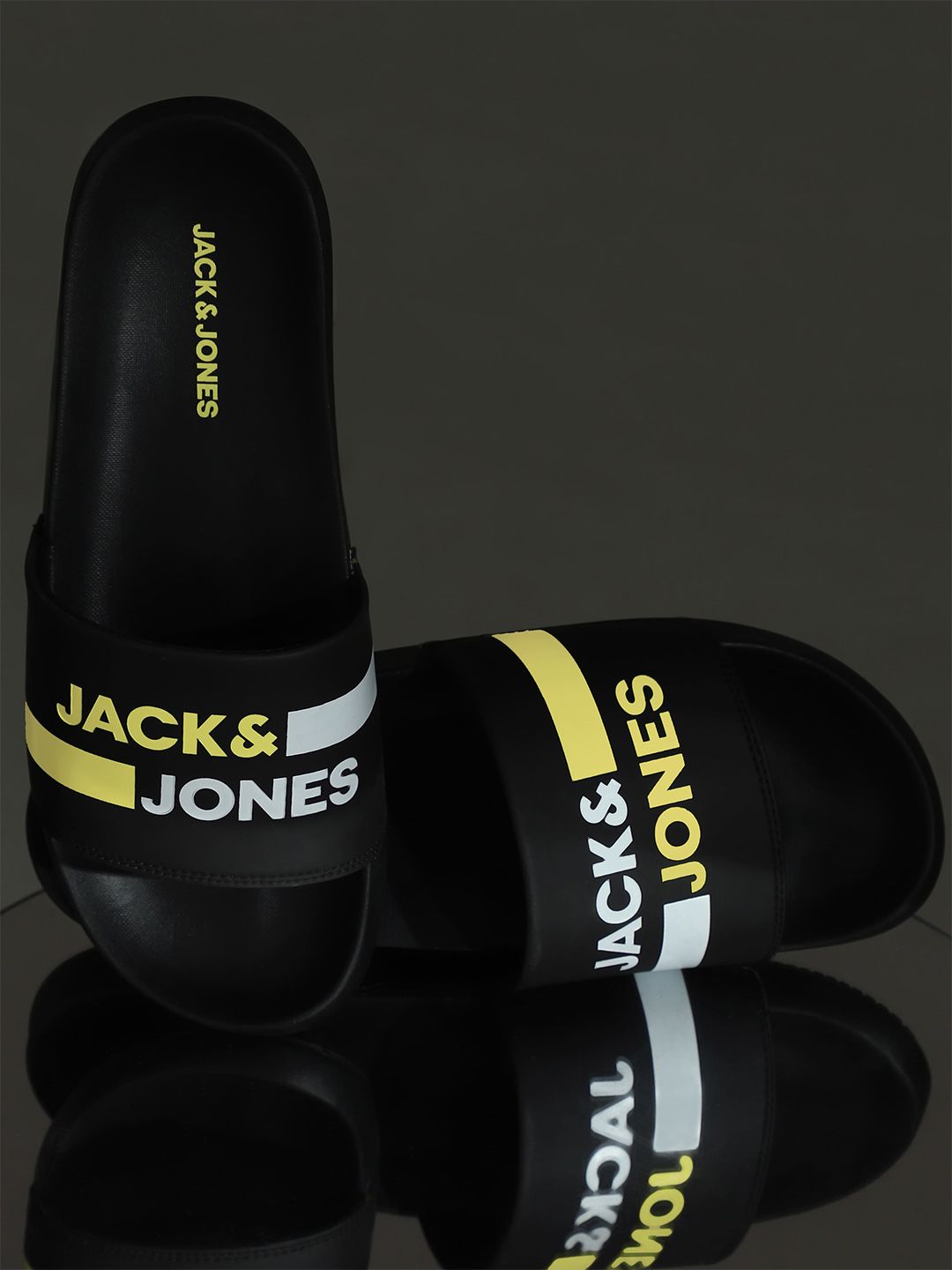 Jack & Jones Men JOSH STRIPE Printed Sliders-picture-47