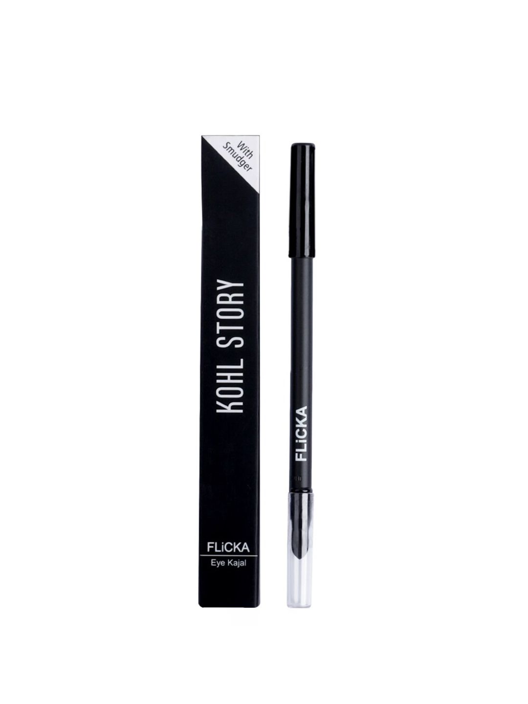FLiCKA Kohl Story Smudge Proof Kajal - Black 01-image-28