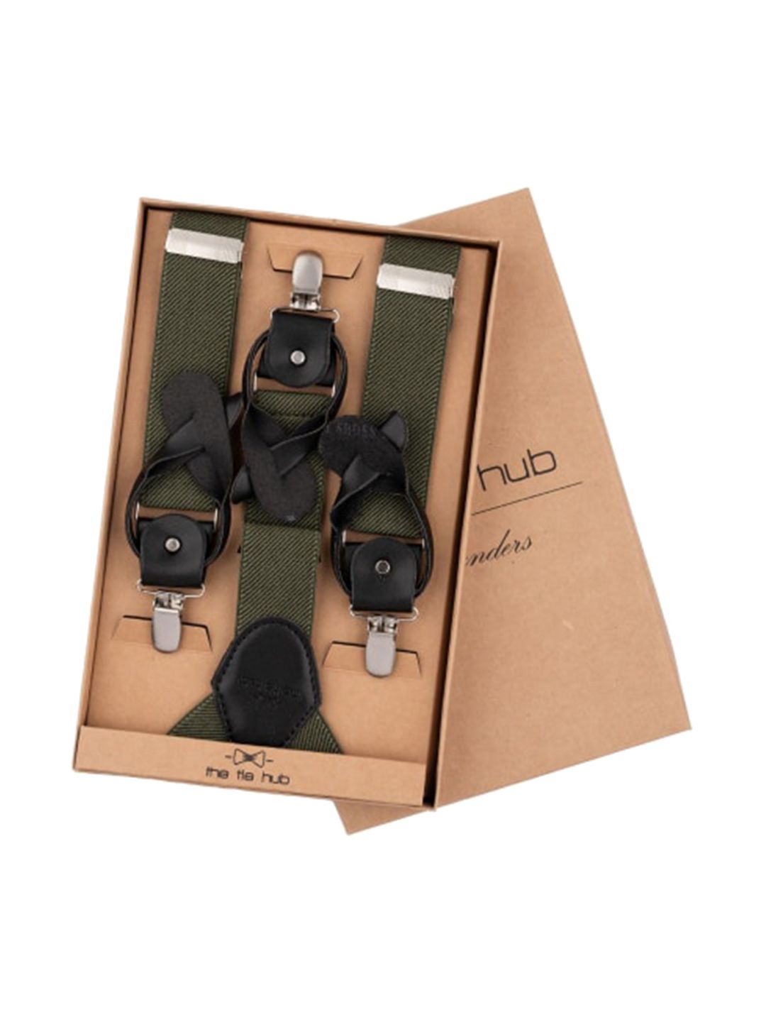 The Tie Hub Men Adjustable Suspender With Double Clips-picture-27