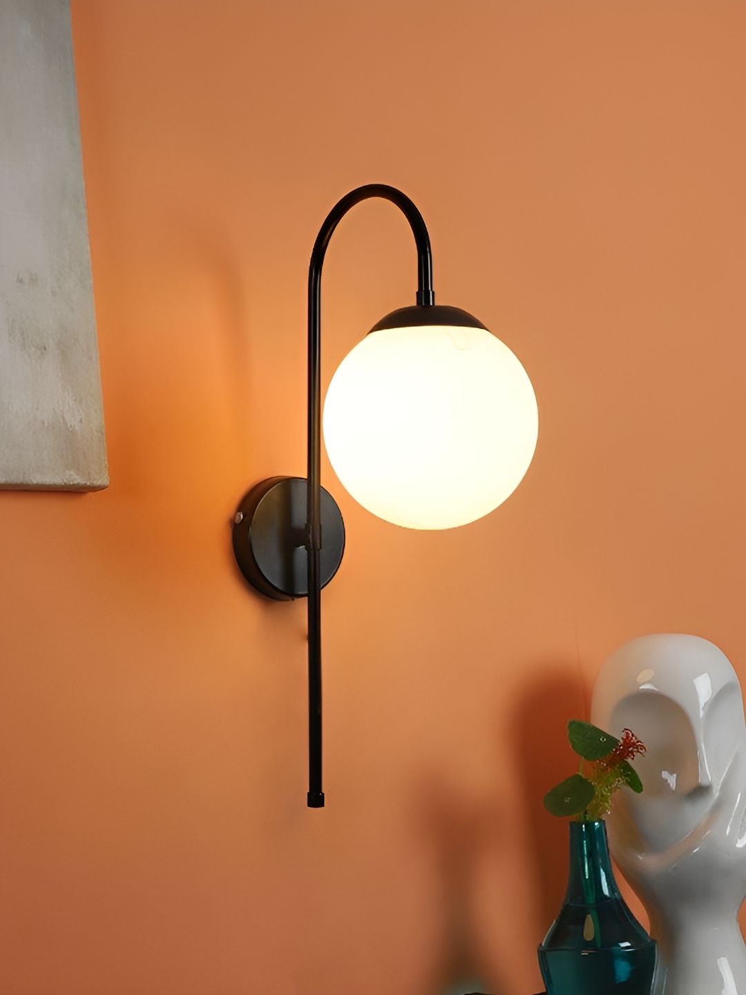 ELIANTE Black & White Contemporary Cylinder Shaped Wall Lamp-picture-26