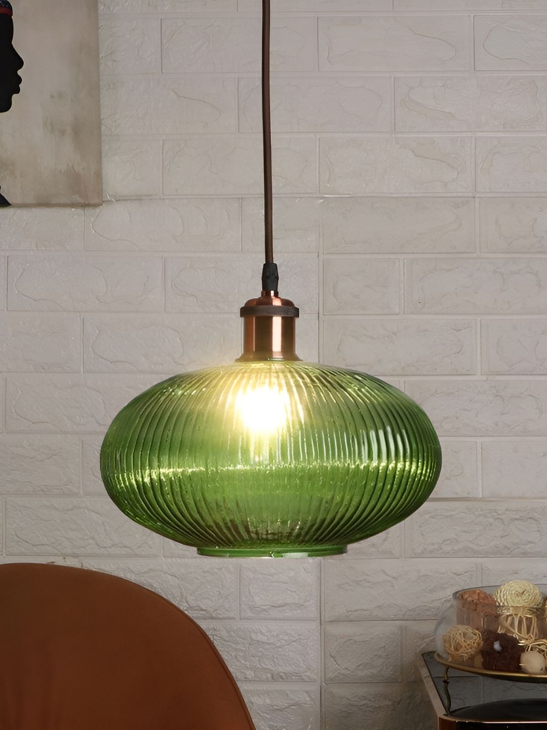 ELIANTE Green Iron Contemporary Ceiling Lamp-picture-21
