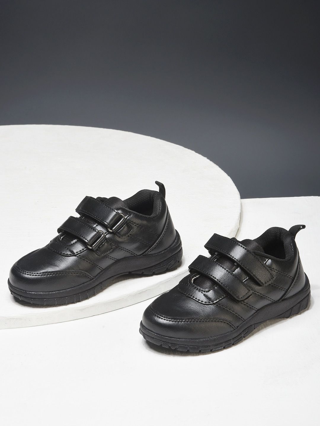 Liberty Kids Textured Lightweight School Sneakers-picture-46