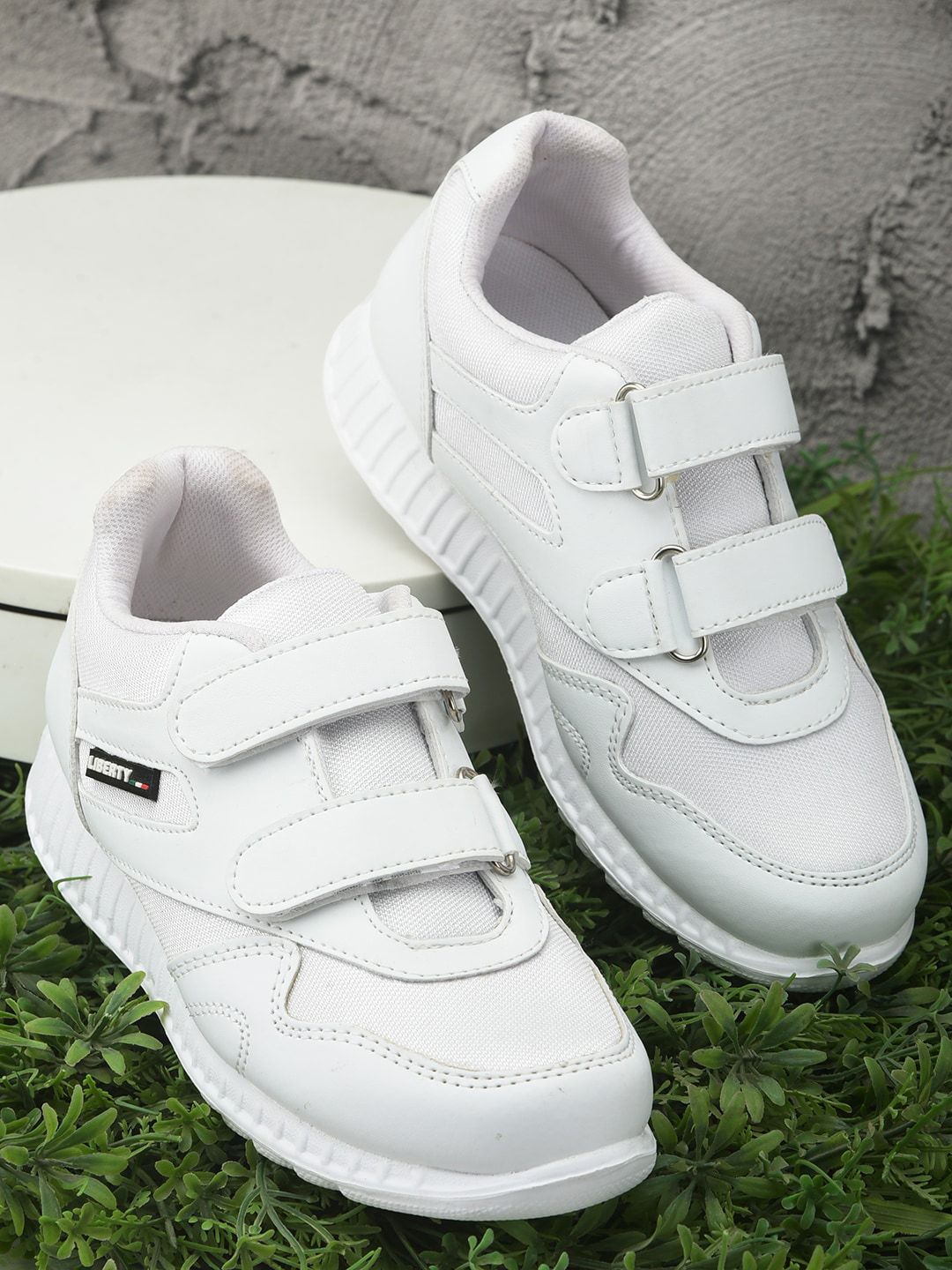 Liberty Kids Textured Lightweight School Sneakers-picture-37