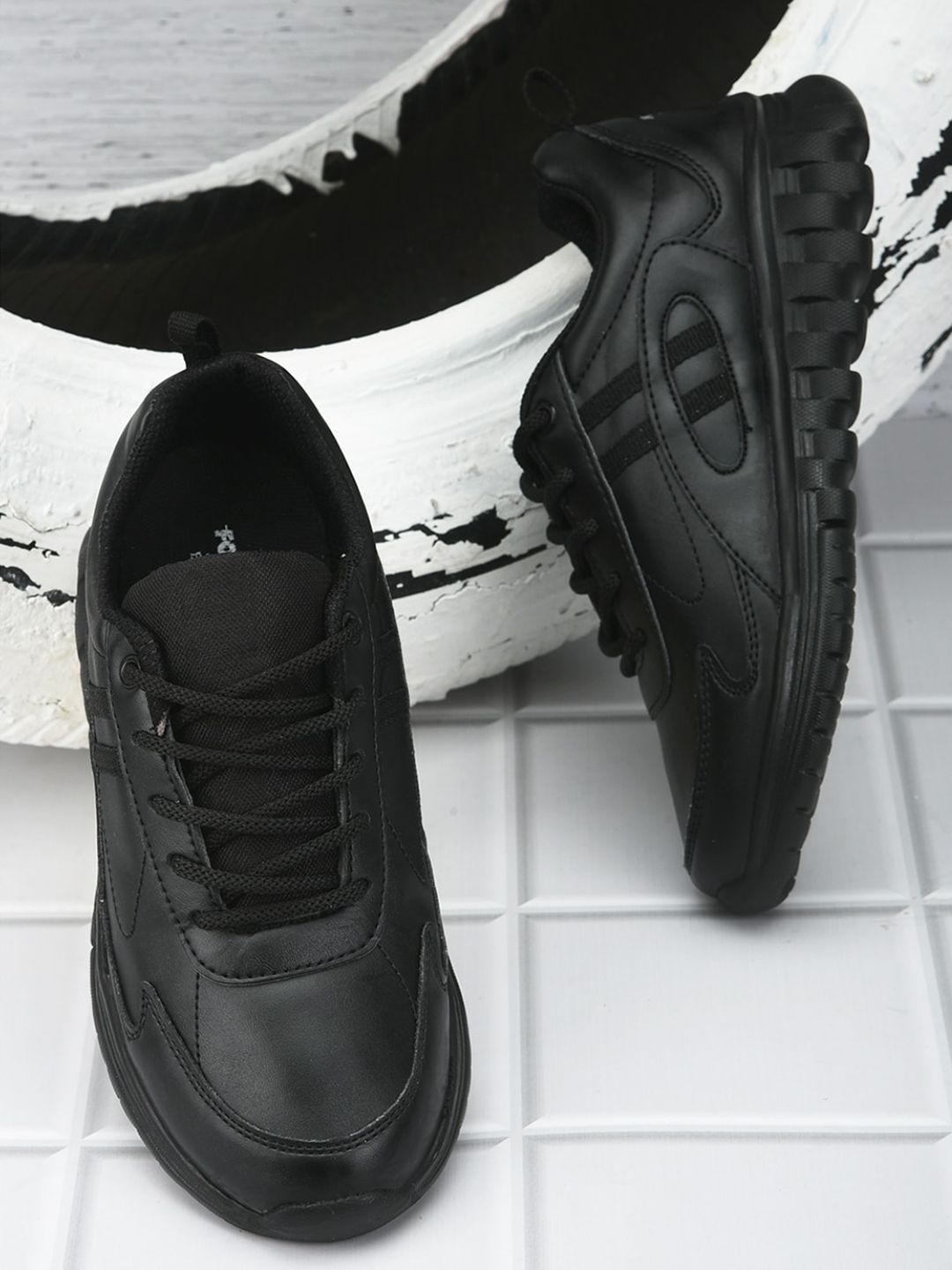 Liberty Kids Lightweight Lace-Up School Sneakers-picture-13