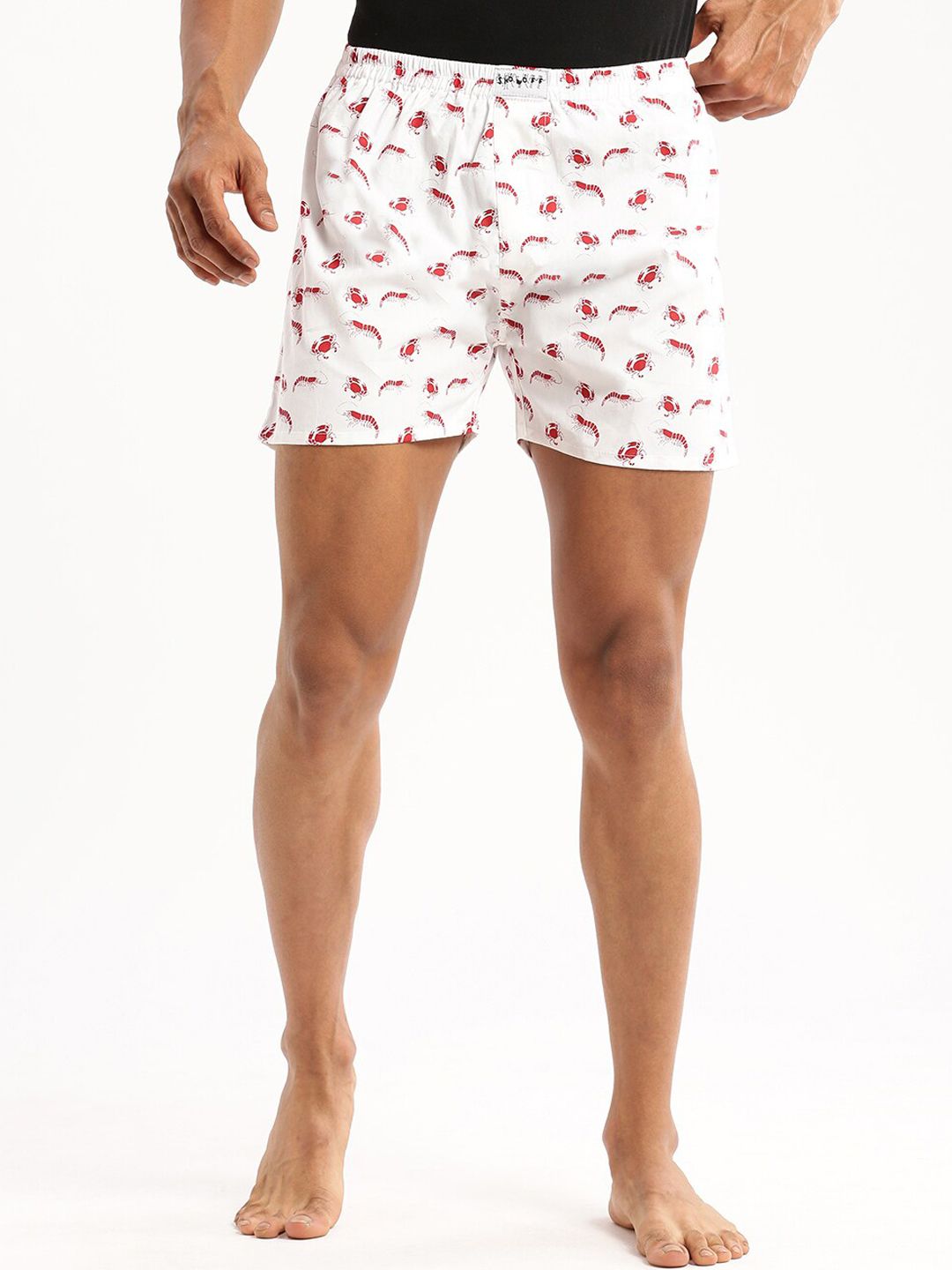 SHOWOFF Men Printed Slim Fit Boxers  AM-126-23_OffWhite-picture-18