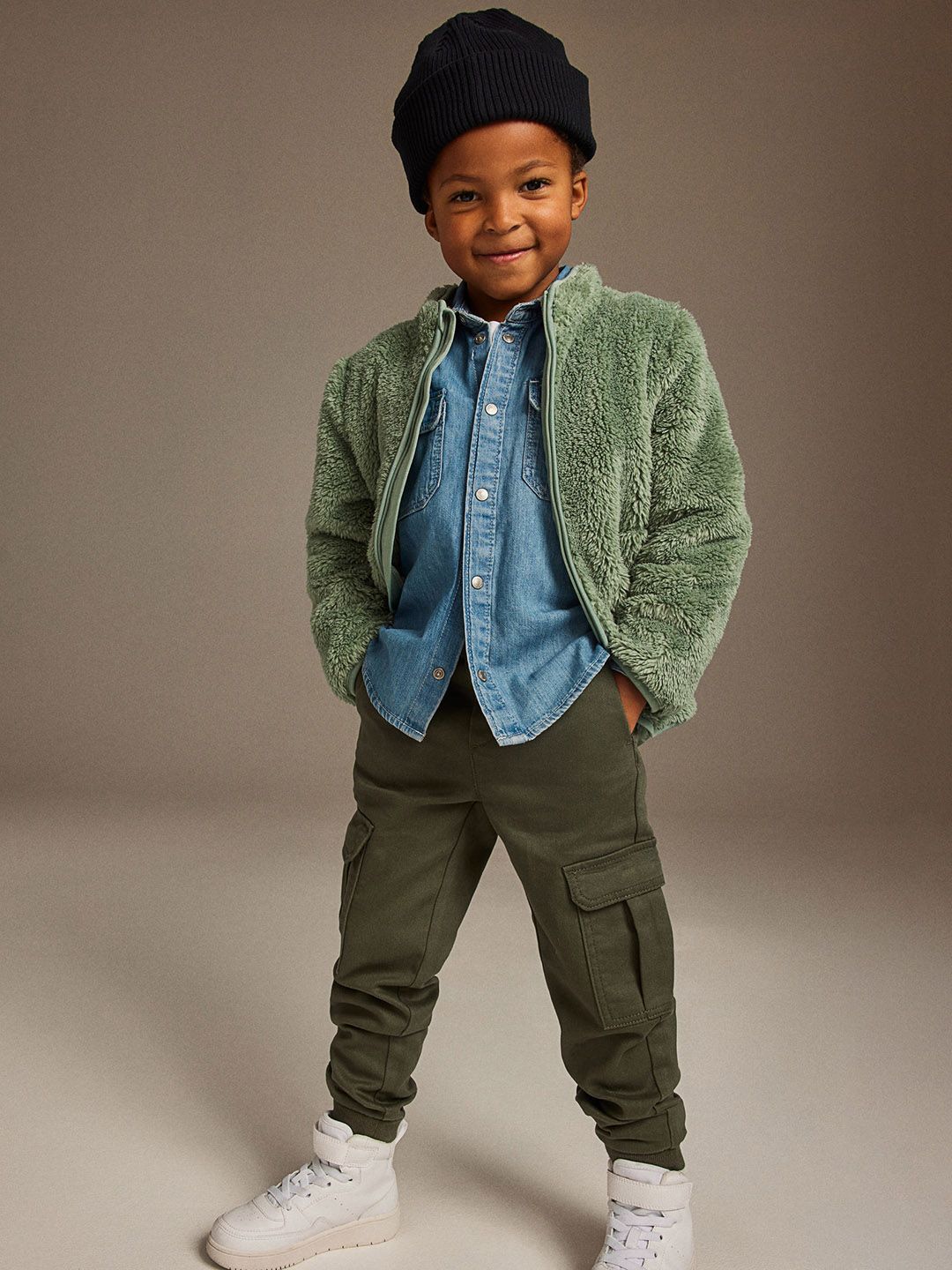 H&M Boys Cargo Joggers-picture-10