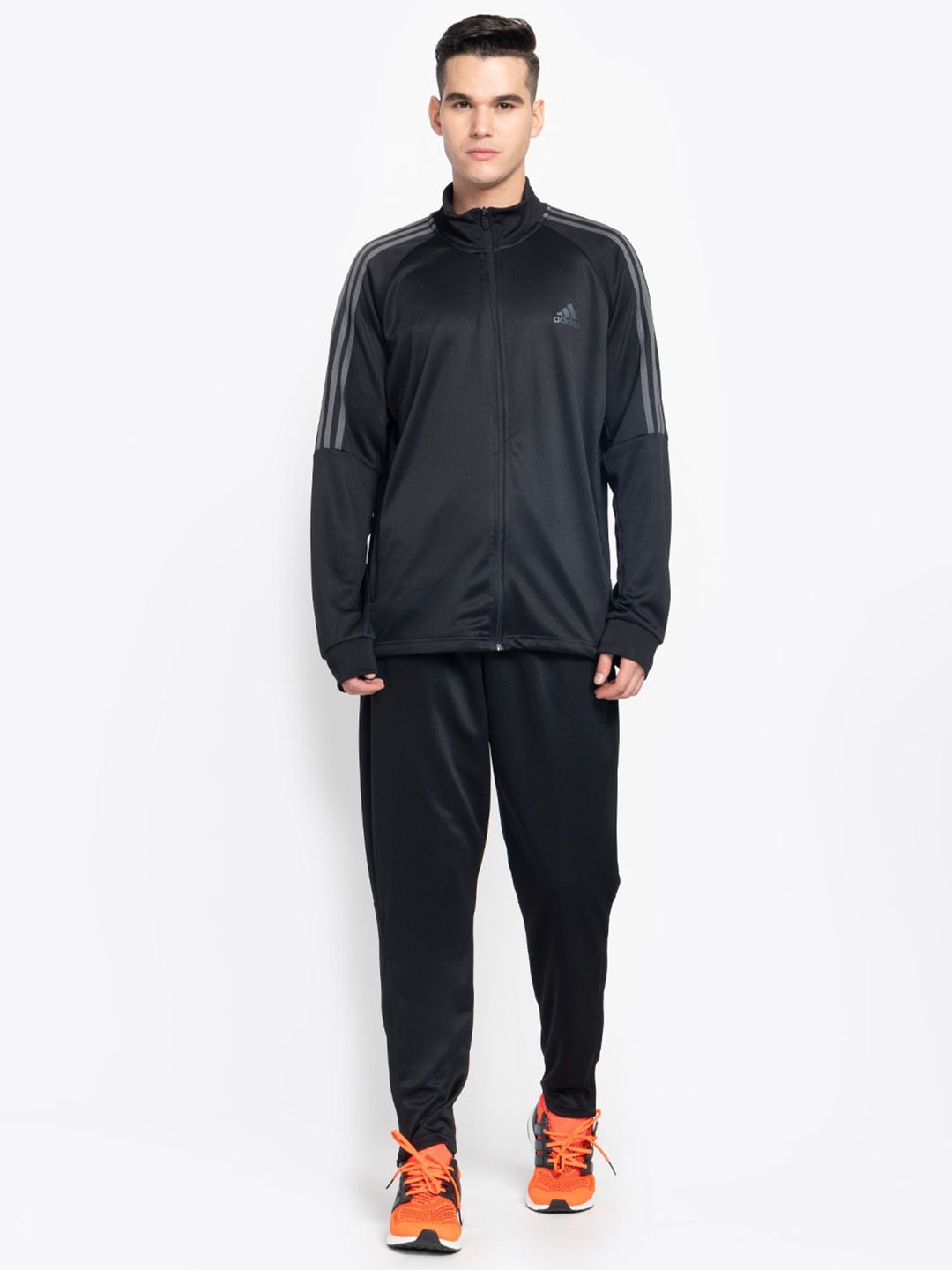 ADIDAS Men Sereno Zip-Front Mock Collar Long Sleeve Sports Tracksuit-picture-16