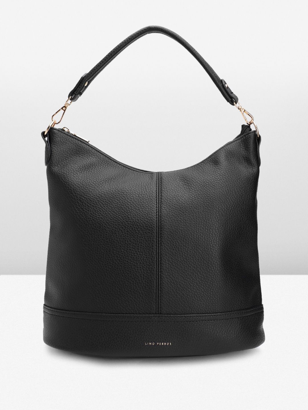 Lino Perros Textured Structured Shoulder Bag