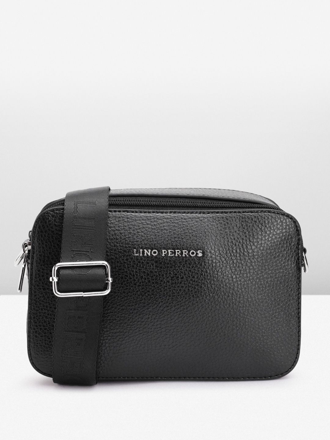 Lino Perros Textured Structured Sling Bag-picture-43