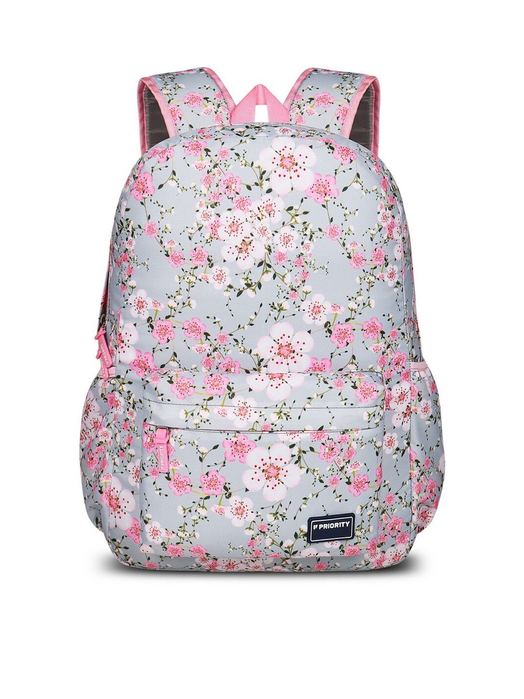 Priority Unisex Floral Printed College Backpack-picture-43