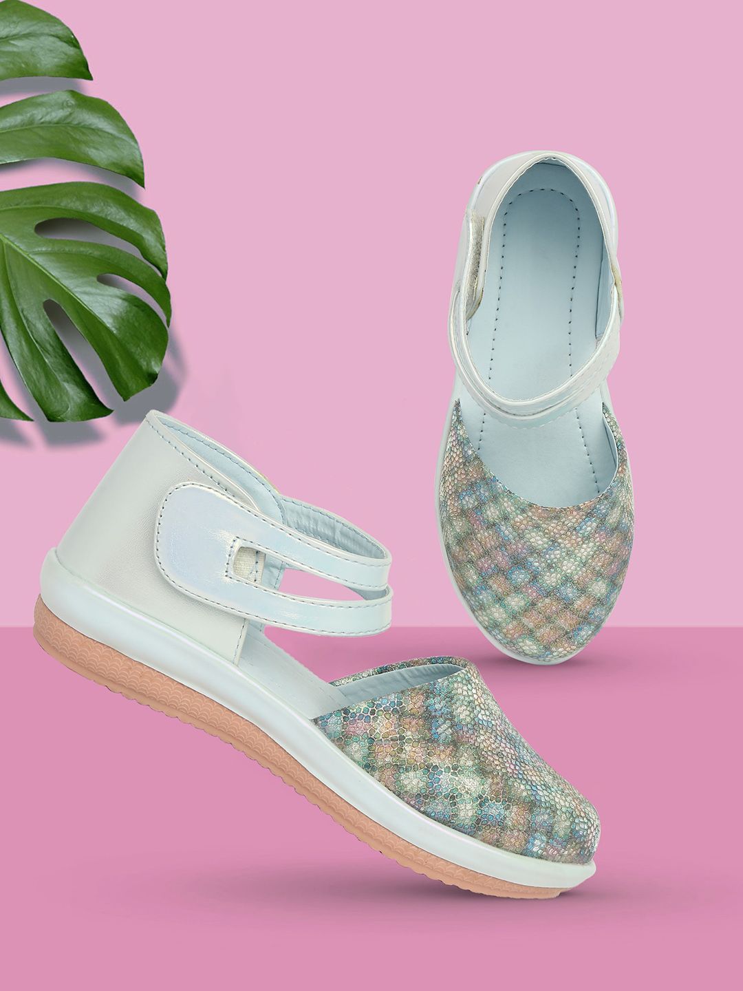 BAESD Girls Embellished Round Toe Ballerinas-picture-15