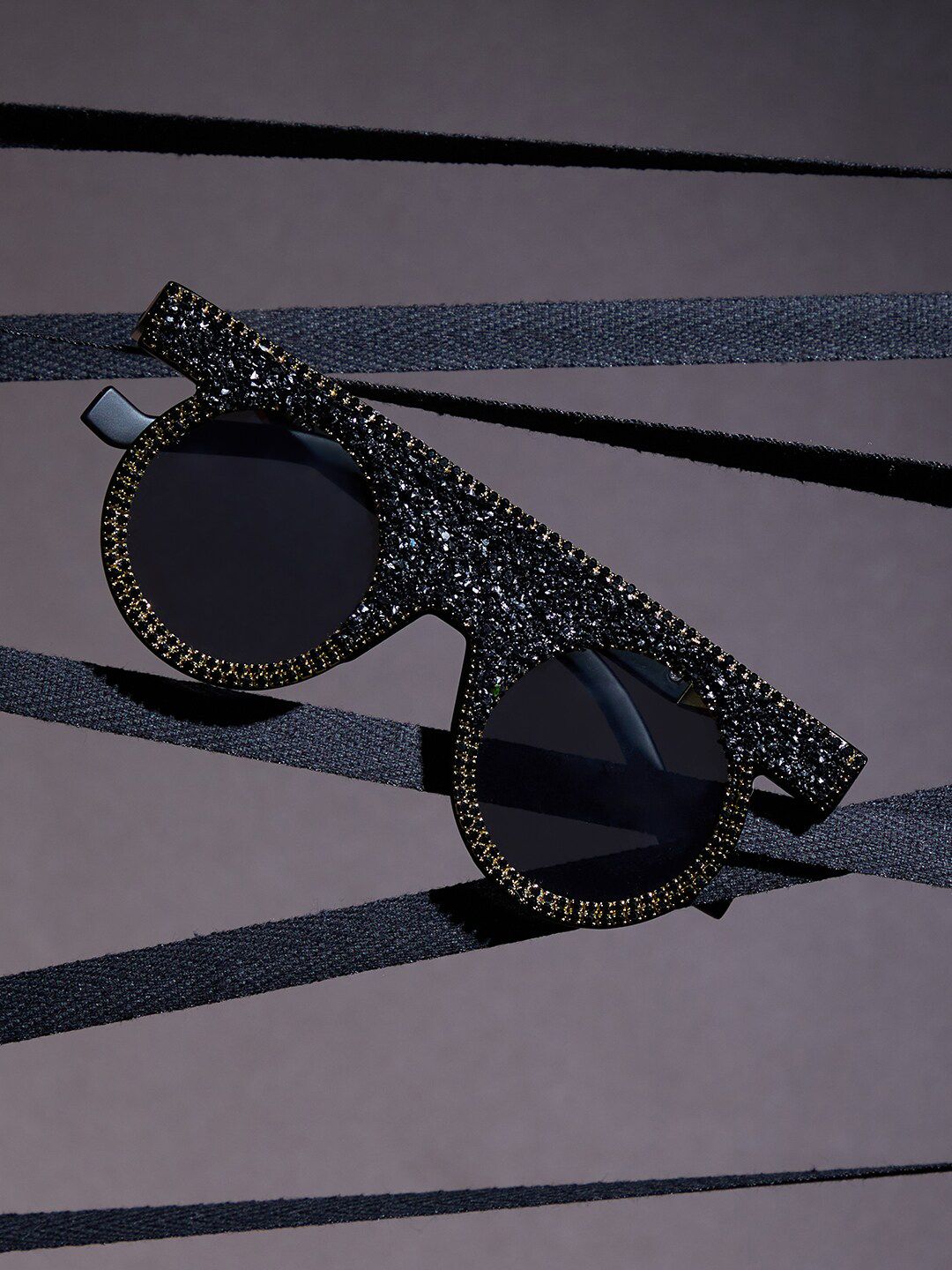 HAUTE SAUCE by  Campus Sutra Women Round Sunglasses with UV Protected Lens AWFW_HSSG2234-image-13