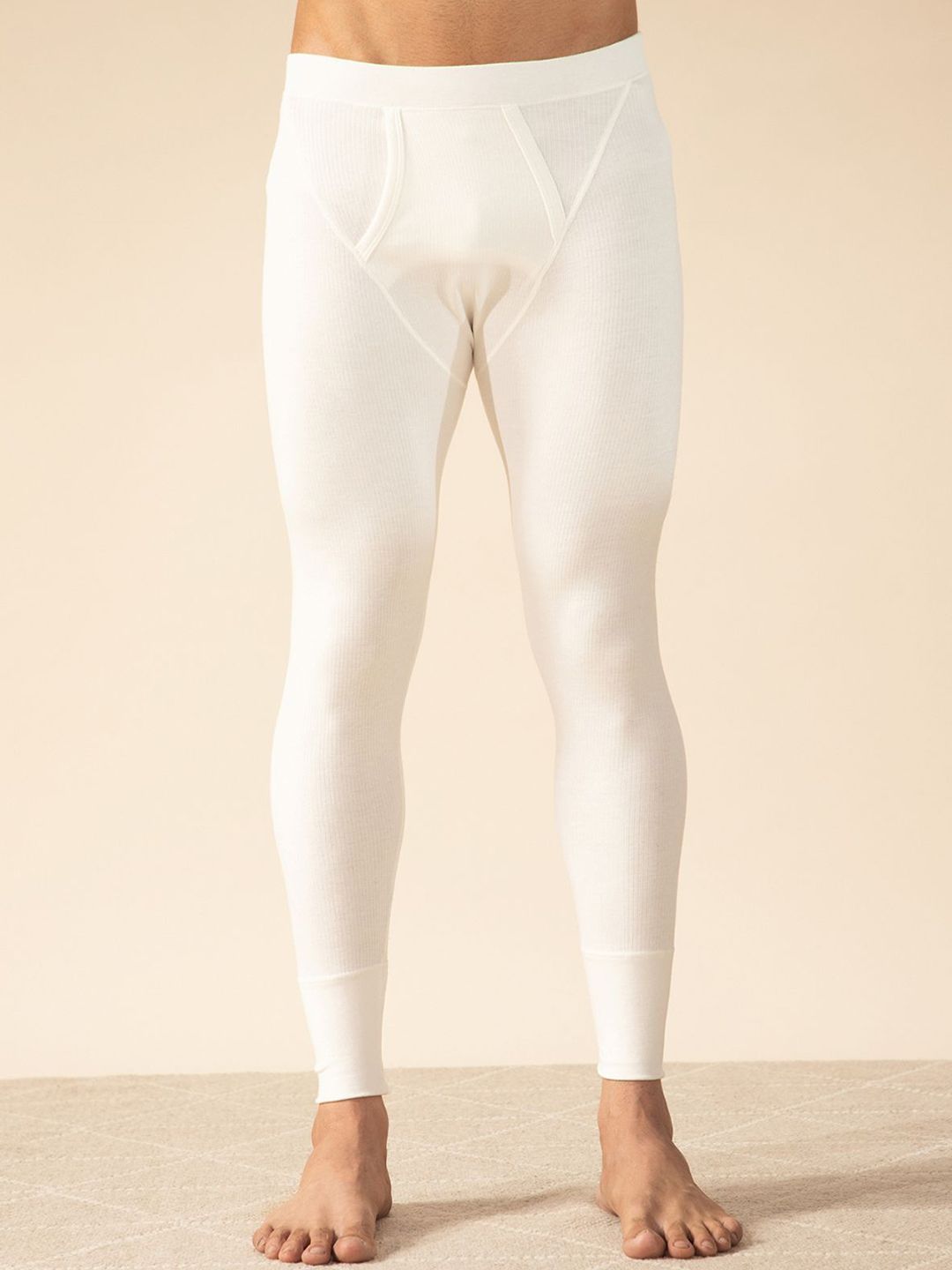 MODERN CREW Men Mid-Rise Slim-Fit Thermal Bottoms