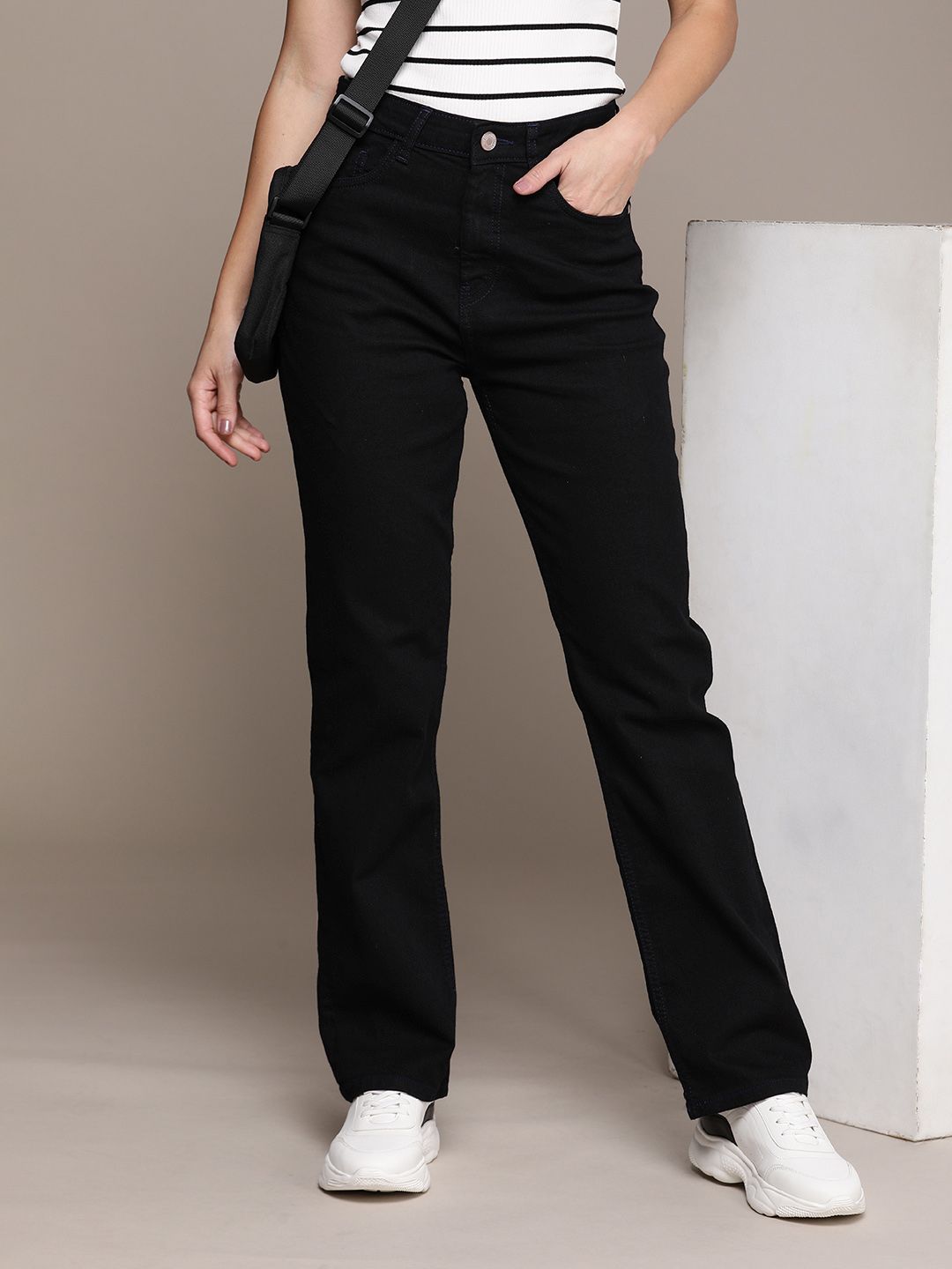 The Roadster Life Co. Women Straight Fit High-Rise Jeans-image-32