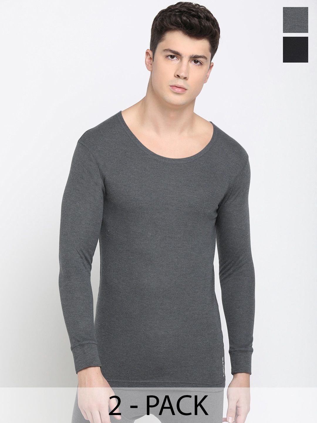 Levis Pack Of 2 Round Neck Thermal Tops-picture-10
