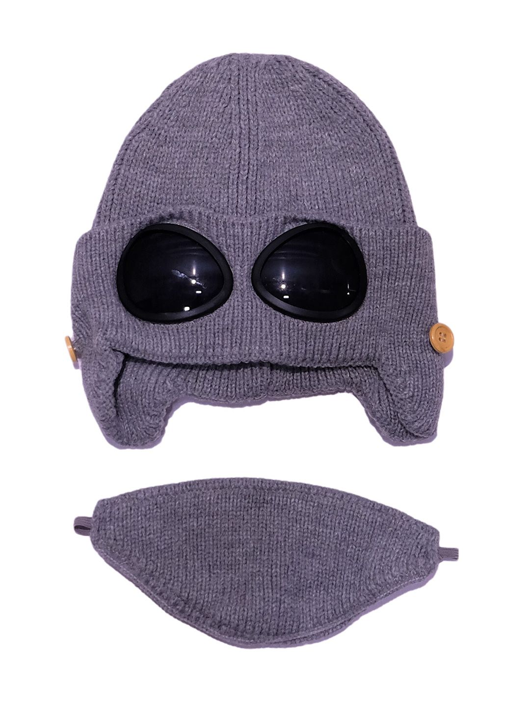 TIPY TIPY TAP Kids Self Design Woollen Beanie-image-29