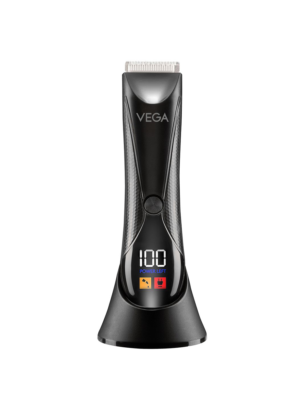 VEGA Men VHTH-33 Cleanball Body Trimmer for Intimate Area - Black