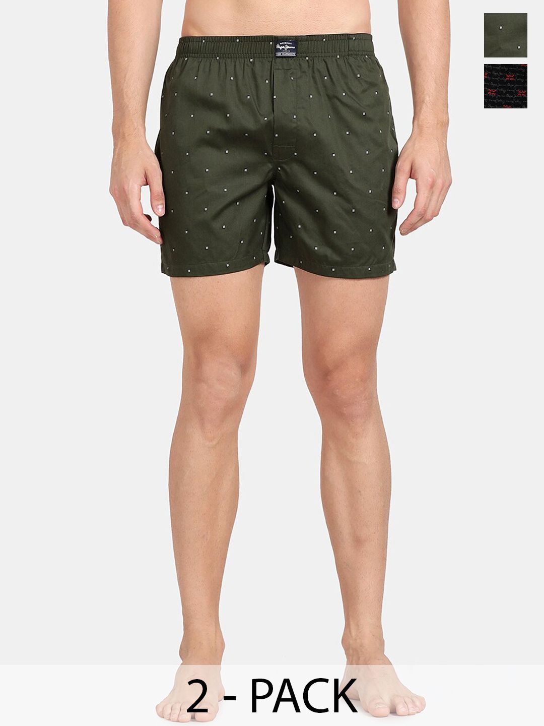 Pepe Jeans Pack Of 2 Printed Inner Elastic Pure Cotton Boxers 11746854-1-17871506-1-picture-28