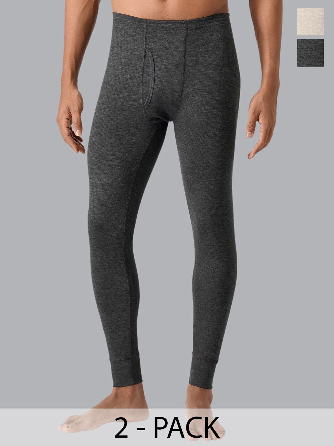 U.S. Polo Assn. Men Pack Of 2 Thermal Bottoms-image-12