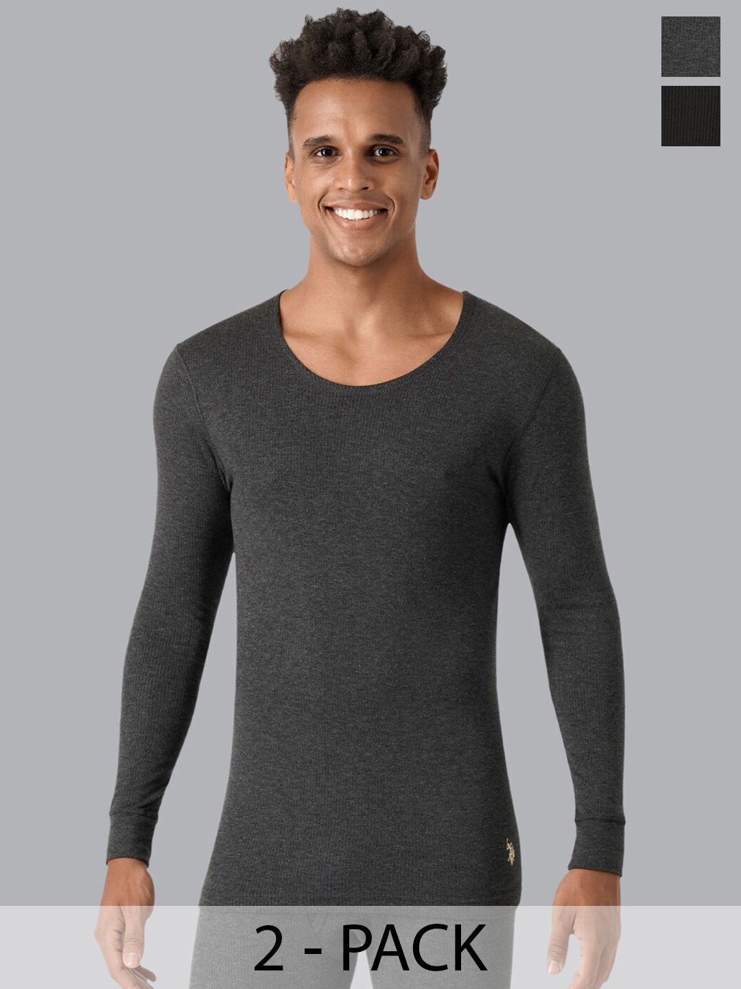 U.S. Polo Assn. Pack Of 2 Thermal Tops-picture-44