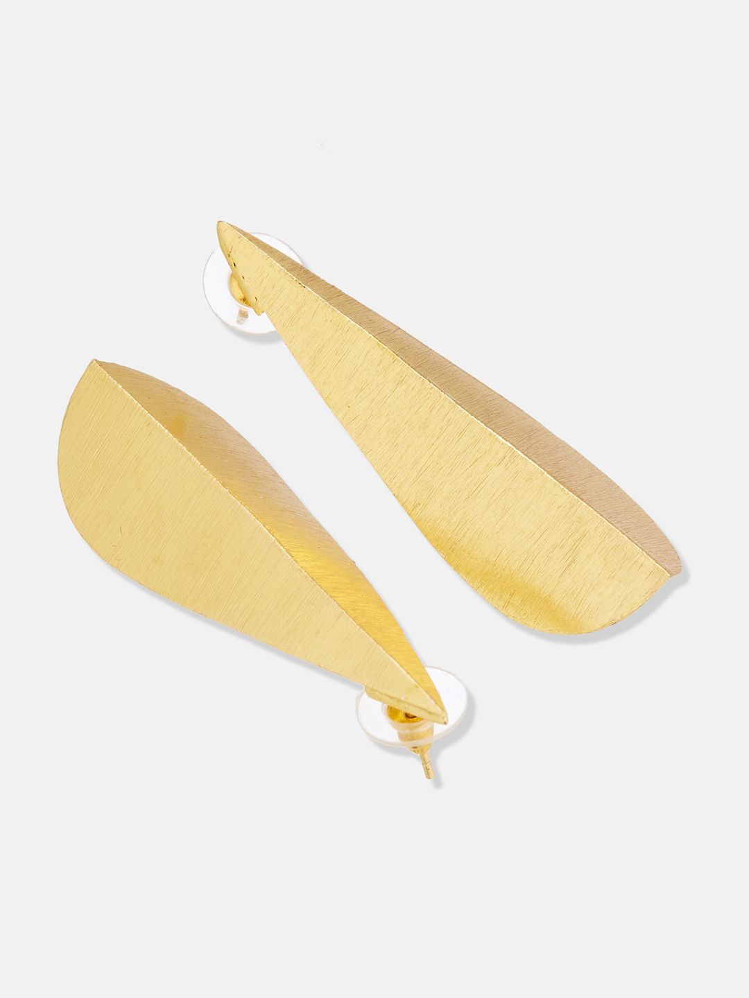 ATIBELLE Gold-Plated Leaf Shaped Jewellery Set