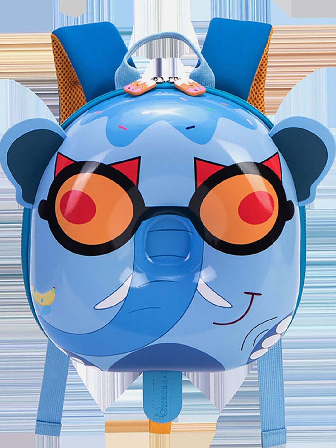 Little Surprise Box LLP Kids Elephant Donut Printed Backpack with Hip Strap-picture-24