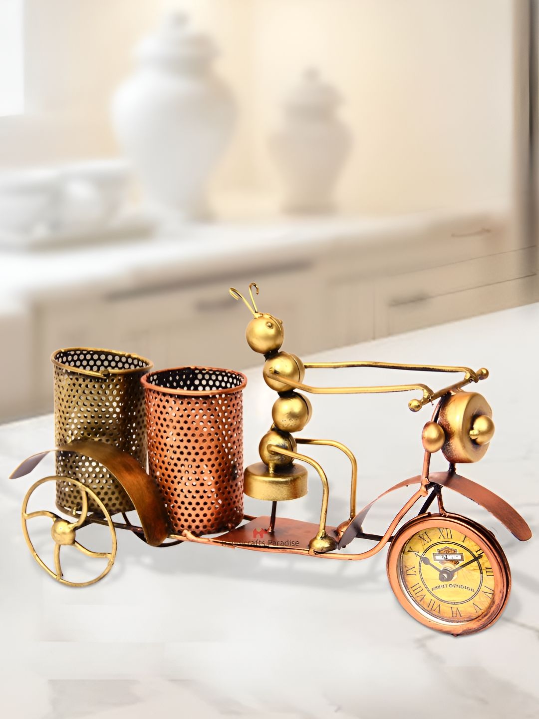 HANDICRAFTS PARADISE Gold-toned Showpiece-picture-41