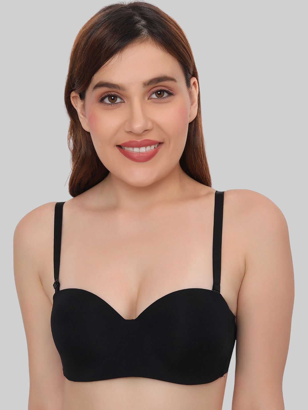 PLUMBURY Medium Coverage Underwired Lightly Padded Bra