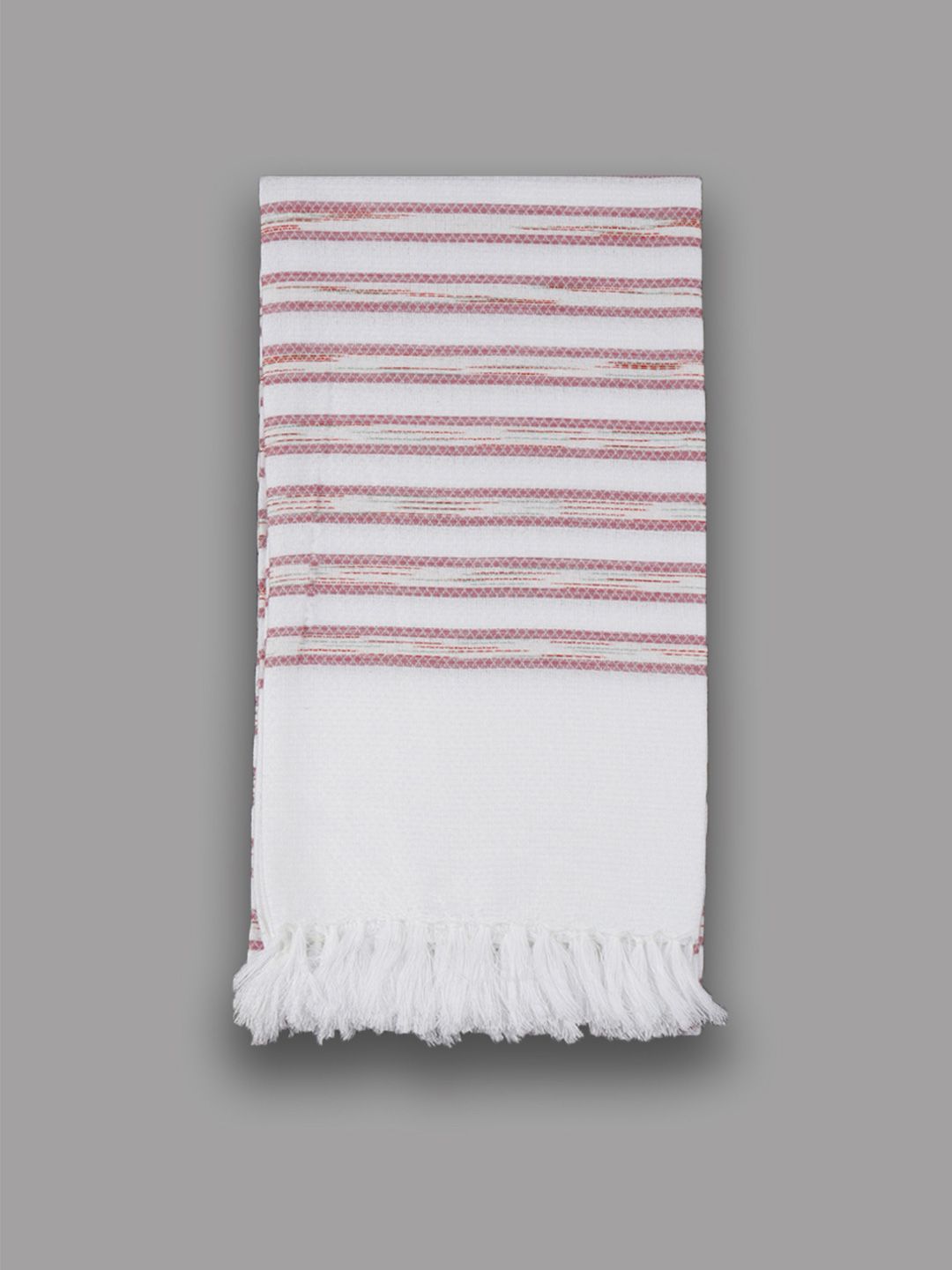 Ramraj Pack of 3 Striped Multicolor Cotton Bath Towels 150 GSM-image-21